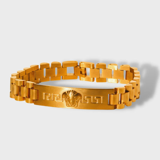 Versace Design Bracelet Men - Golden