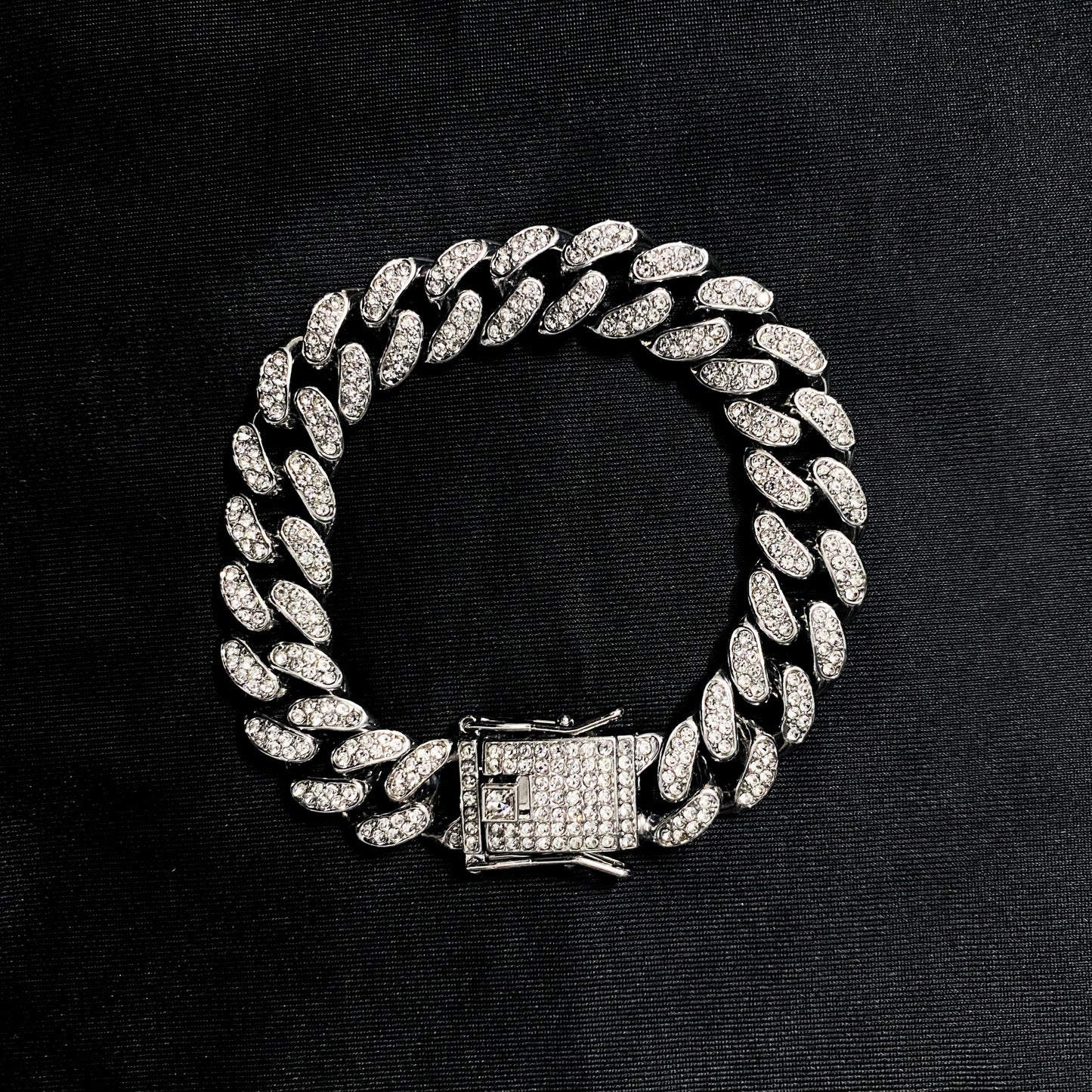 Ice Silk Silver Diamond Bracelet