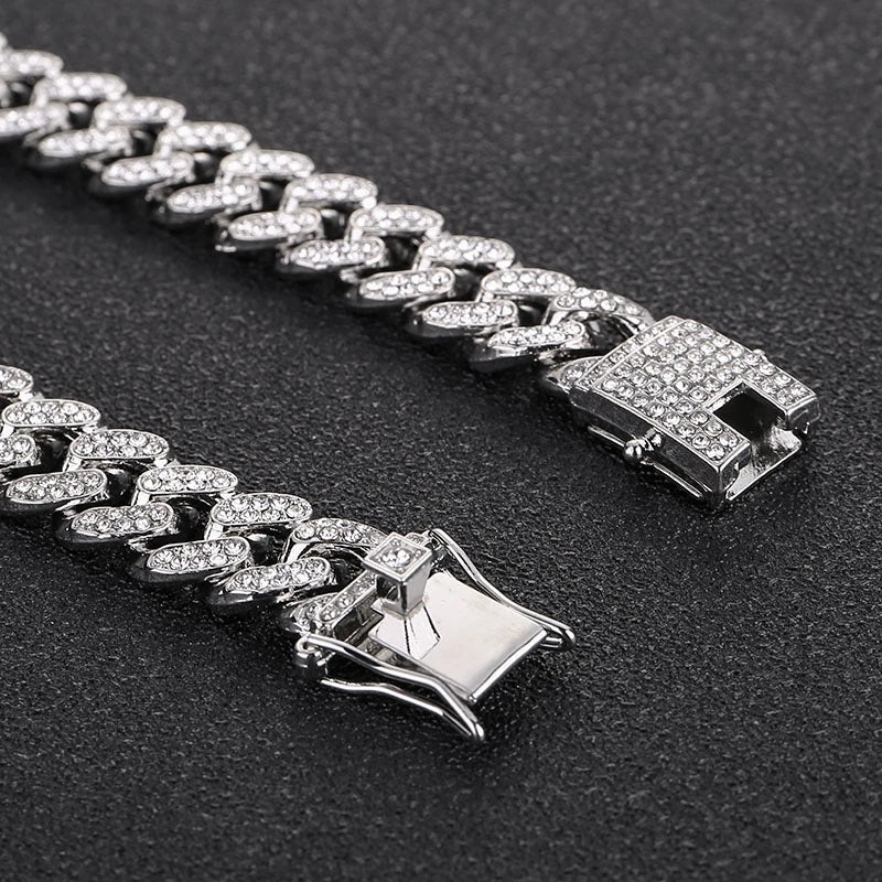 Ice Silk Silver Diamond Bracelet