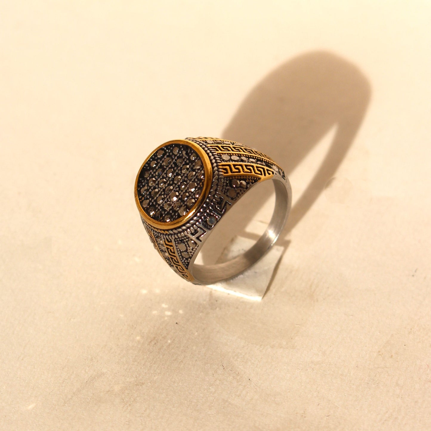 Turkish Torman Ring - Micro Zircon