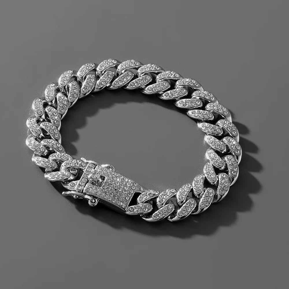 Ice Silk Silver Diamond Bracelet