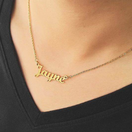 Customize Name Golden  Necklace